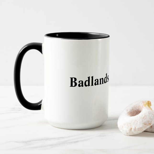 Badlands Mug (With Donut)