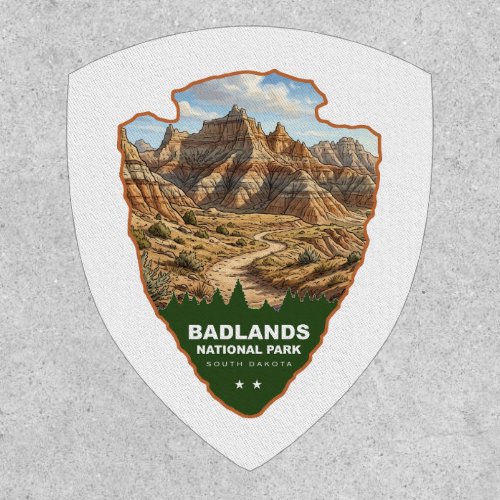 Badlands National Park Arrowhead Patch
