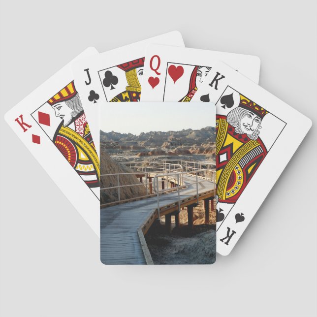 Badlands National Park Boardwalk Poker Cards (Back)