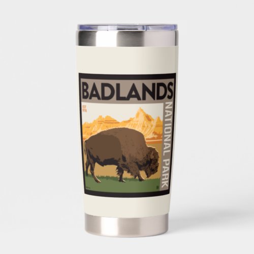 Badlands National Park  Buffalo Insulated Tumbler
