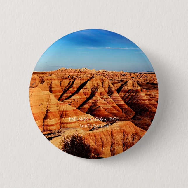 Badlands National Park Button (Front)