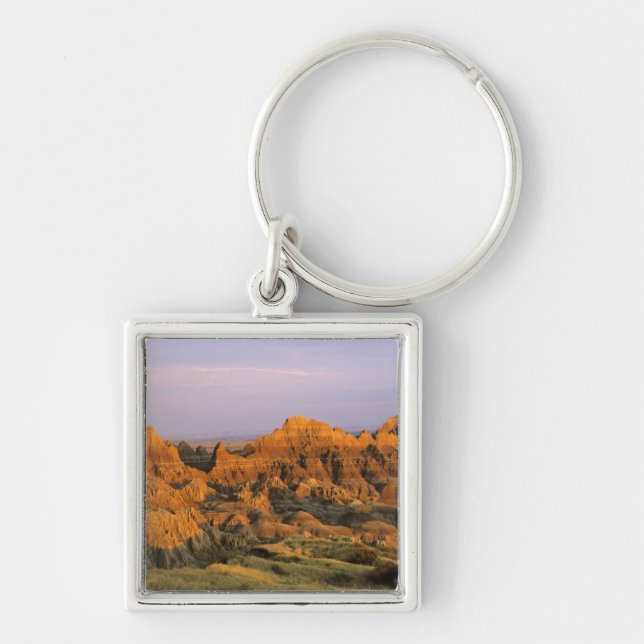Badlands National Park in South Dakota Keychain (Front)