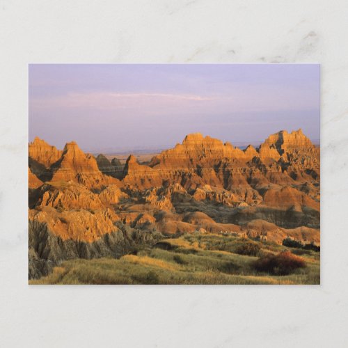 Badlands National Park in South Dakota Postcard