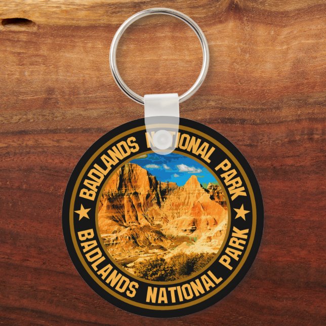 Badlands National Park                             Keychain (Front)