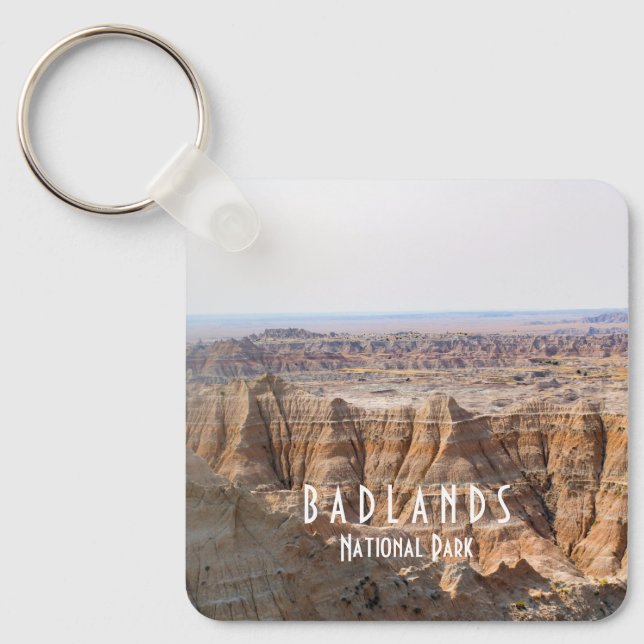 Badlands National Park Keychain (Front)
