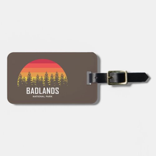 Badlands National Park Luggage Tag