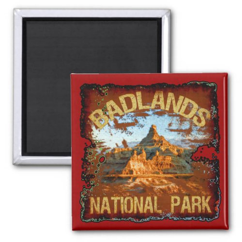 Badlands National Park Magnet