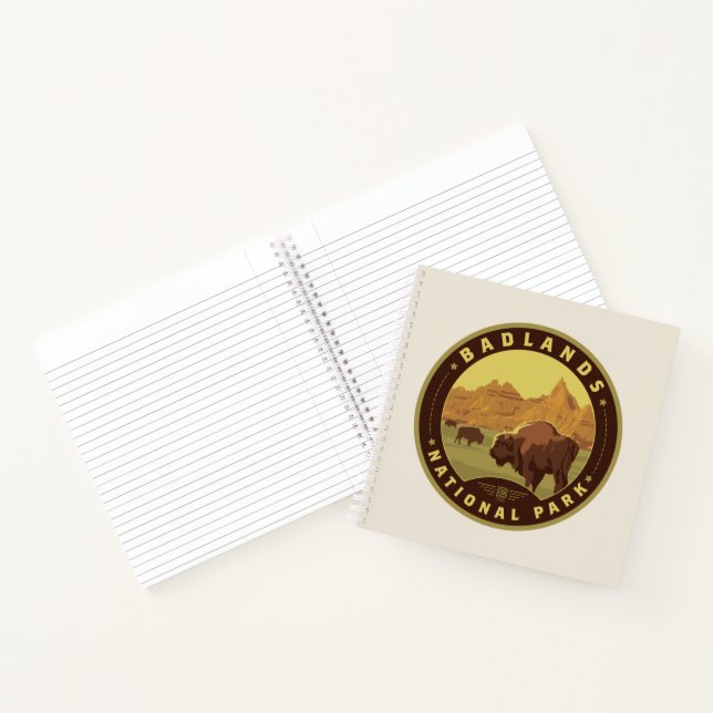 Badlands National Park Notebook (Inside)