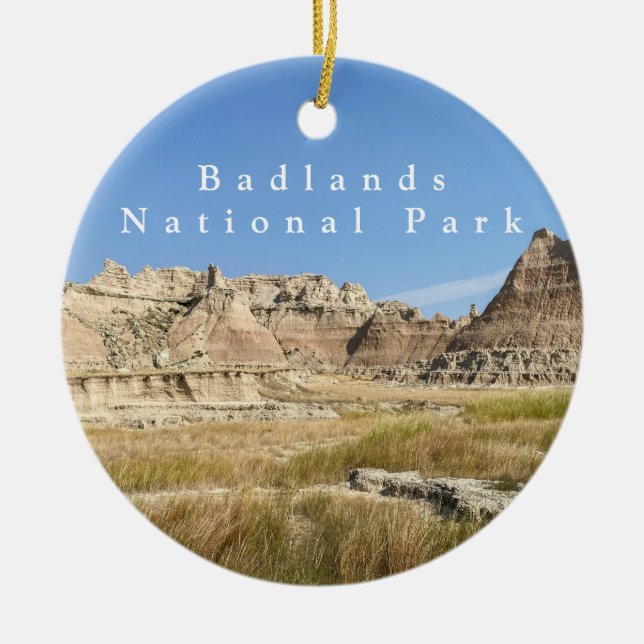 Badlands National Park Ornament (Front)