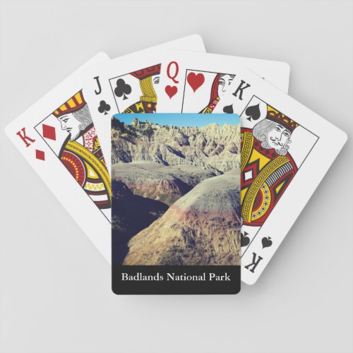 Badlands National Park Poker Cards