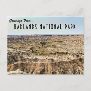 Badlands National Park Postcard