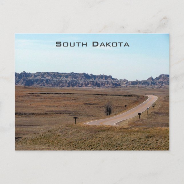 Badlands National Park Postcard (Front)