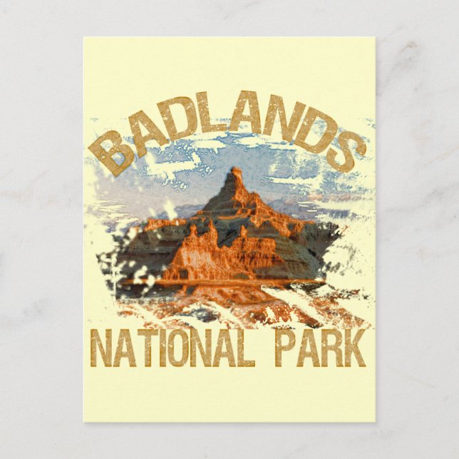 Badlands National Park Postcard (Front)