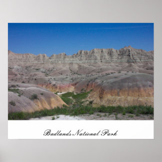 Badlands National Park Poster