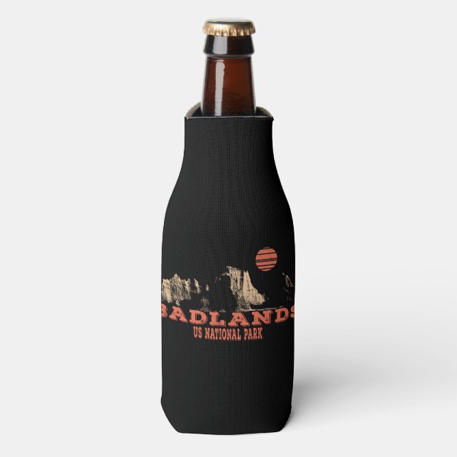 Badlands National Park South Dakota Cooler (Bottle Front)