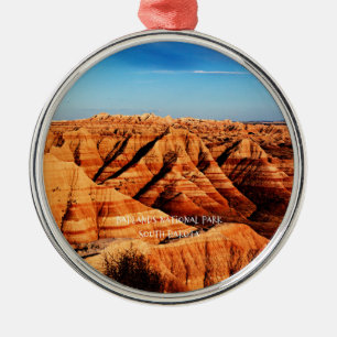 Badlands National Park,South Dakota Metal Ornament