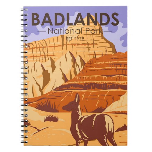 Badlands National Park South Dakota Notebook