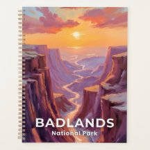 Badlands National Park South Dakota Painting