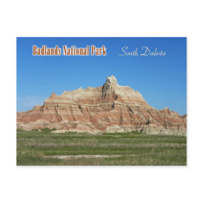 Badlands National Park, South Dakota Postcard