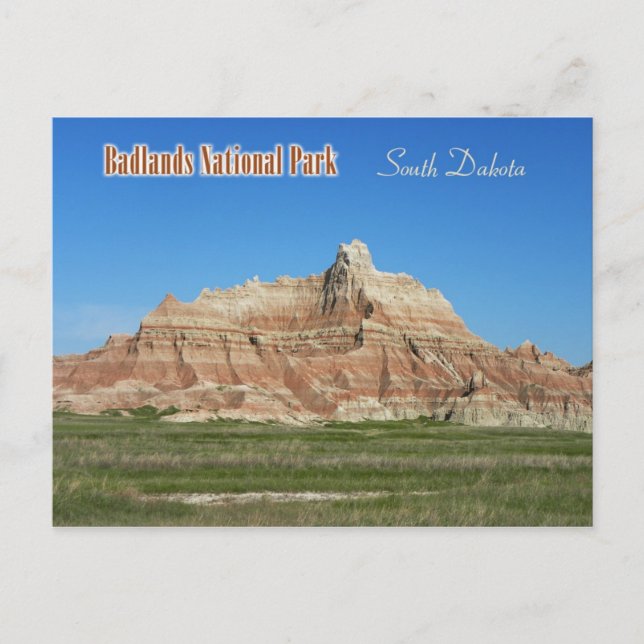 Badlands National Park, South Dakota Postcard (Front)
