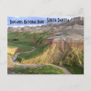 Badlands National Park South Dakota Postcard