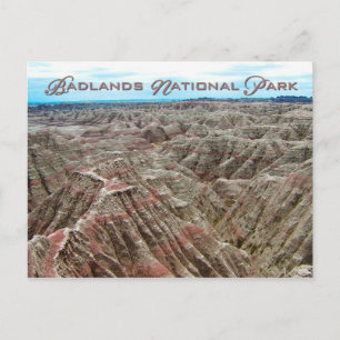 Badlands National Park, South Dakota Postcard