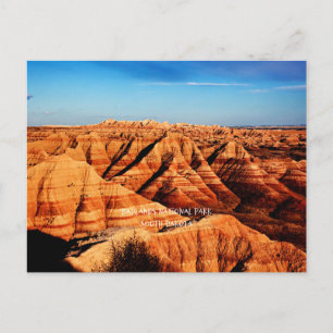 Badlands National Park, South Dakota Postcard