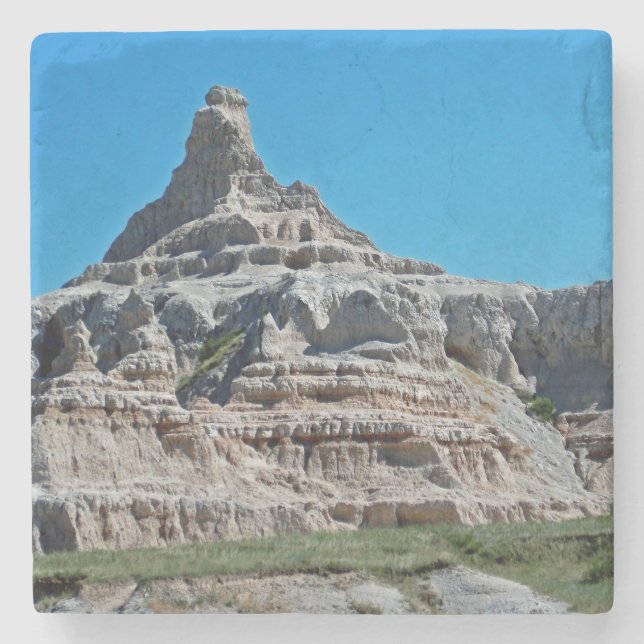 Badlands National Park, South Dakota Stone Coaster (Front)