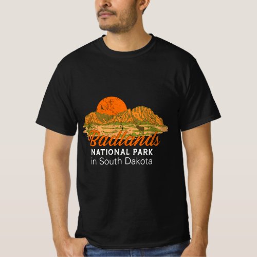 Badlands National Park South Dakota T_Shirt