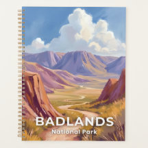 Badlands National Park South Dakota Travel Art