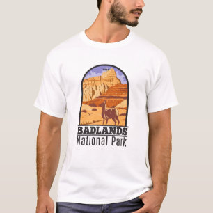 Badlands National Park South Dakota Vintage T-Shirt