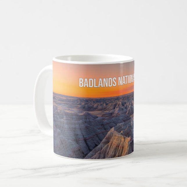Badlands National Park Souvenir Mug (Front Left)