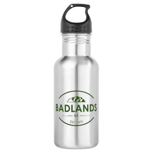 Badlands National Park Stainless Steel Water Bottle