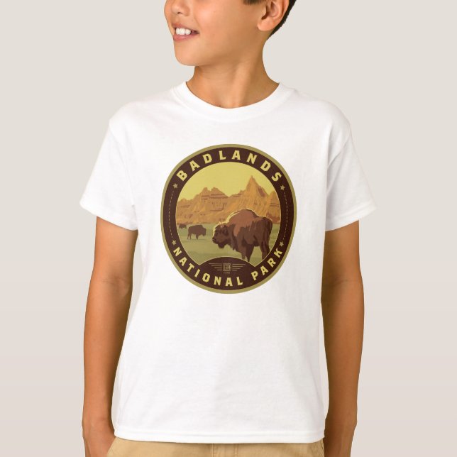 Badlands National Park T-Shirt (Front)