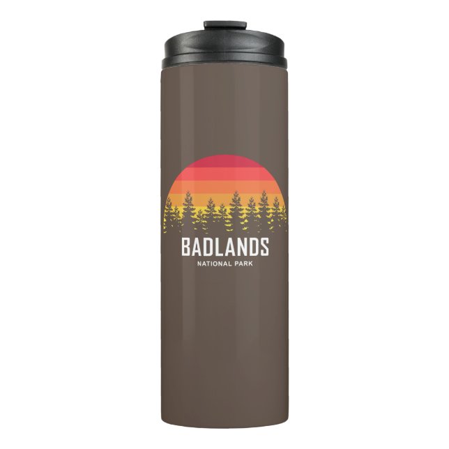Badlands National Park Thermal Tumbler (Front)