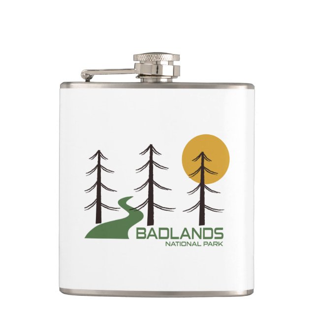 Badlands National Park Trail Flask (Front)