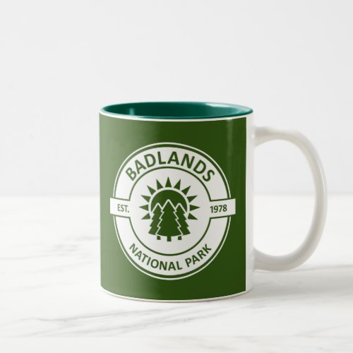Badlands National Park Two_Tone Coffee Mug