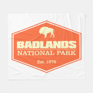 Badlands NP 3 Fleece Blanket