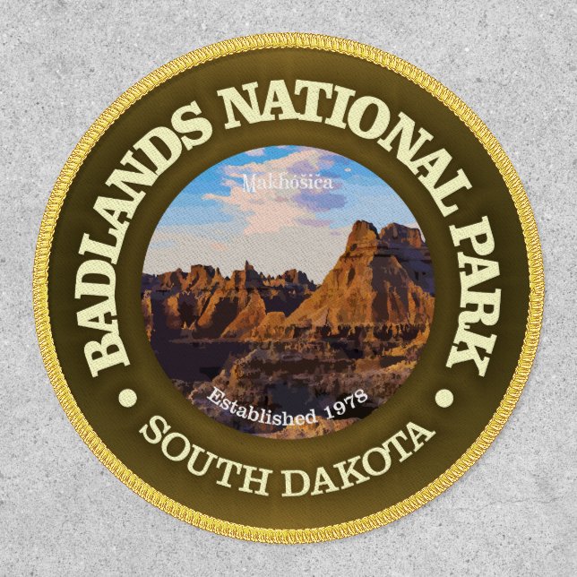 Badlands NP (rd)2 Patch (Front)