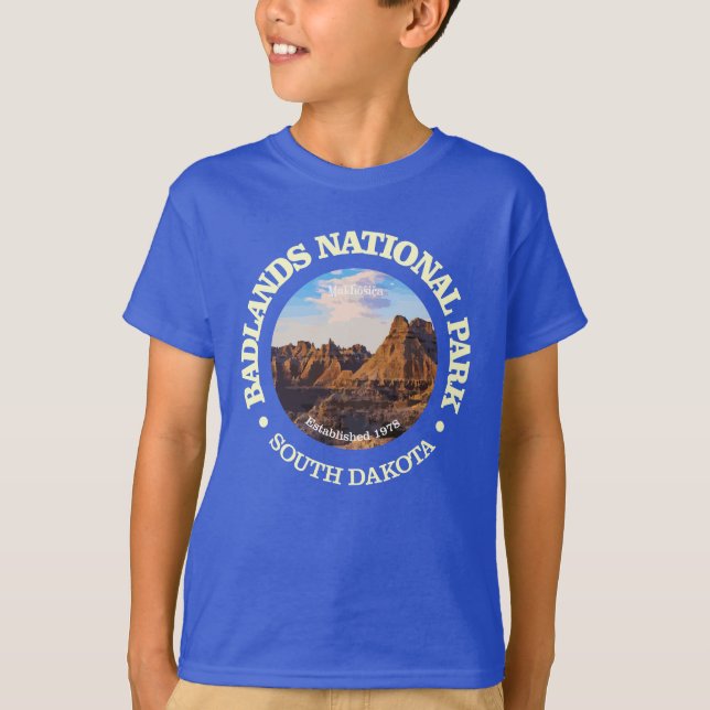 Badlands NP (rd)2 T-Shirt (Front)
