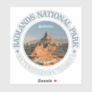 Badlands NP Sticker