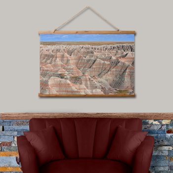 Badlands South Dakota Hanging Tapestry by machomedesigns at Zazzle