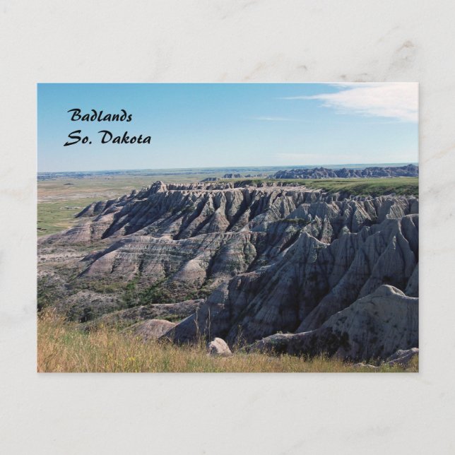 Badlands, South Dakota Postcard (Front)