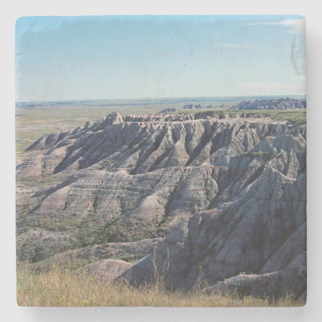 Badlands, South Dakota Stone Coaster (Front)
