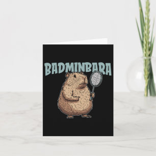 Badminbara Shuttle Racquet - Team Badminton Capyba Card