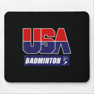 Badminton 2021 Usa Mouse Pad