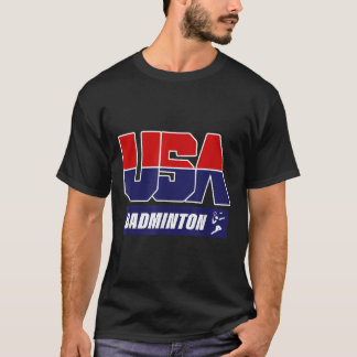 Badminton 2021 Usa T-Shirt