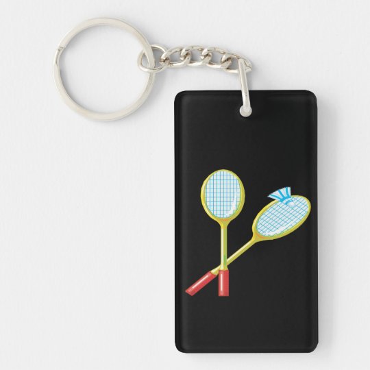 Badminton 3 keychain