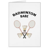 Badminton Babe (Front)