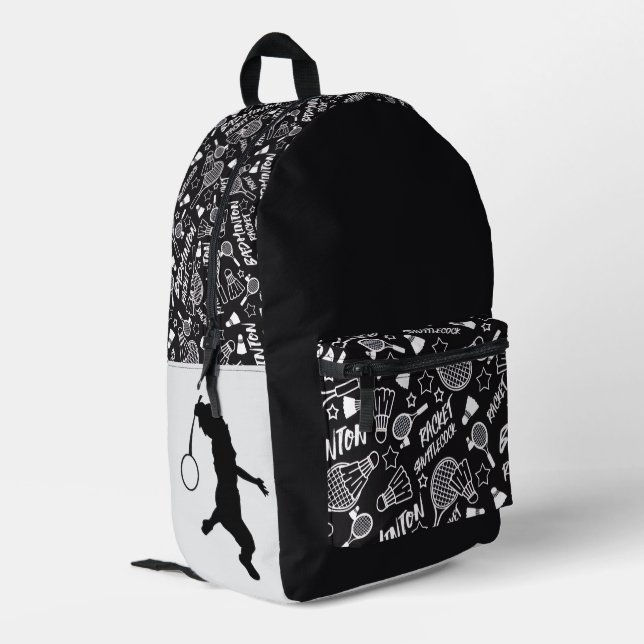 BADMINTON Backpack  (Back Corner Left)